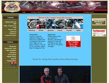 Tablet Screenshot of classicbikeexchange.com
